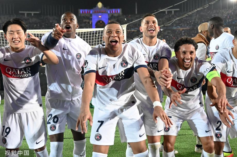 歐洲杯2024：歐冠-姆巴佩2球 巴黎客場4-1總分6-4逆轉(zhuǎn)巴薩進(jìn)4強(qiáng)
